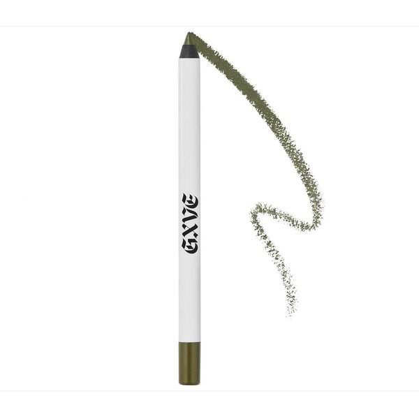 GXVE Line It Up 24 Hr Gel Pencil Waterproof Eyeliner .04 oz (Greener Pastures (Shimmering Gilded Green))
