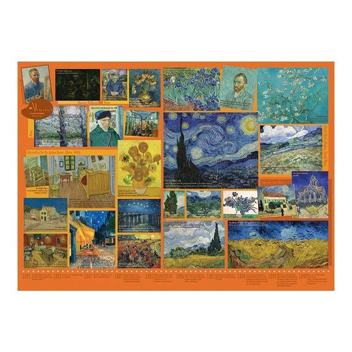 Cobble Hill 1000 Piece Puzzle - Van Gogh - Sample Poster Included