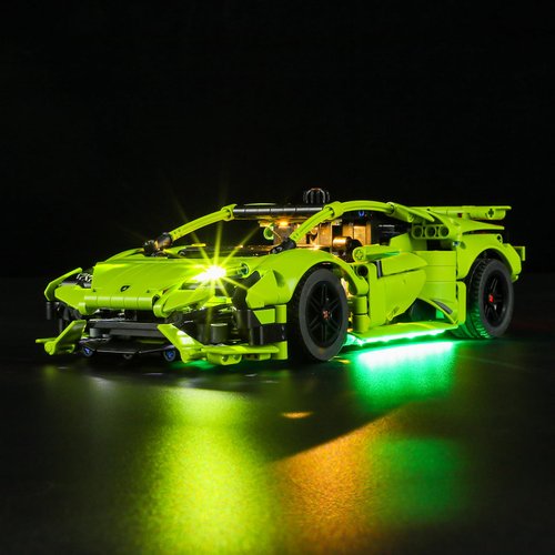 BRIKSMAX Led Lighting Kit for Lego Lamborghini Huracán Tecnica - Compatible with Lego 42161 Technic Car Building Set- Not Include Lego Set