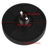 Button,100mm Massive Button with LED Convexity Console Replacement(100# Red + Three Foot Switch + LED Light)