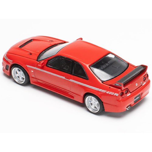 400R RHD (Right Hand Drive) Red 1/64 Diecast Model Car by Pop Race PR640091