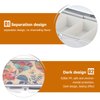 EXCEART 2pcs Metal Pill Box Weekly 7 Days Am Pm Pill Case Daily Pill Cases Travel Medicine Pill 3 and 6 Compartments Storage Holder for Pills Vitamin Fish Oil Supplements Random Pattern