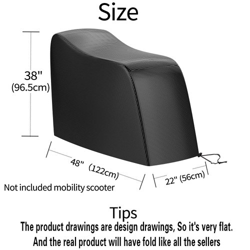 Mobility Scooter Cover,Scooter Storage Cover,Mobility Scooter Covers Waterproof,Electric Scooter Cover,Cover for Mobility Scooter Accessories Protector