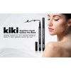 kiki Superliner Liquid Eyeliner Pen Black, Smudge proof All Day Vegan Formula, Cruelty Free Smudge Proof All Day