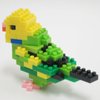 nanoblock - Birds - Budgie Green Opaline, Collection Series Building Kit