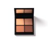 PHASE ZERO Makeup Quad Eyeshadow Palette - Bombay Rose - 5.2g / 0.183 Oz. - Pigmented, Warm-Toned Neutral Eyeshadow Palette with Four Matte Pigments