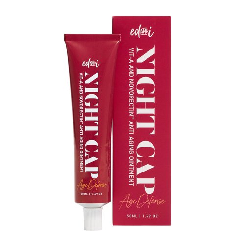 edandi NIGHT CAP Facial Night Cream with Vitamin A, and NovoRetin Anti Aging Ointment to Minimize Appearance of Wrinkles and Fine Lines, 1.69 oz