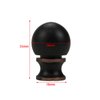 LC LICTOP Oil Rubbed Bronze Ball Lamp Finial for Lamp Shade (24x35mm) 2pcs