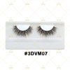 Generic SJ LASHES 3D Mink Lashes Cruelty Free Black Vegan Mink Fur Pair (3DVM07)