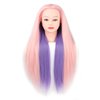Stancia 24’’-26’’ Doll Head for Hair Styling, Mannequin Head for Practicing Braiding, Synthetic Fiber Hair, Hair Styling Mannequin Head with Hair, Manikin Cosmetology Doll Head (Table Clamp Included)