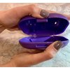 Pessary Box - Discreet Pessary Storage case Container with Vented lid and Personal Lubricant Clip