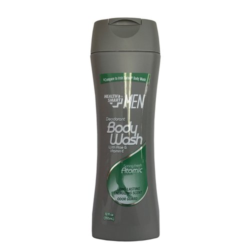 HEALTH SMART BODY WASH MEN ATOMIC 12 OZ