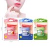 Lip Blam, Lip Butter Sleeping Mask Set Moisturizing and Preventing Dryness, Lip Oil for Dry Lips and Chapped Lips, Include Avocados & Peaches & Blueberries flavors（Pack of 3）-Diaro