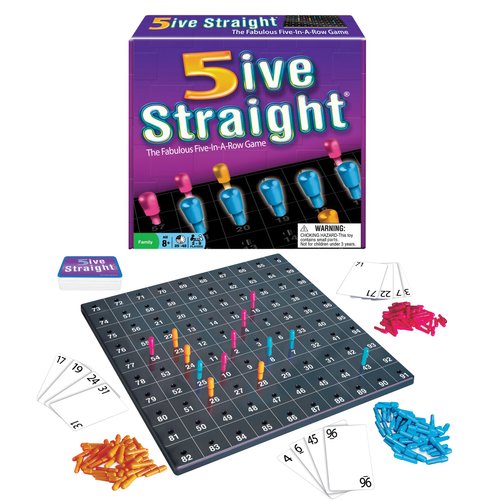 5ive Straight Board Game