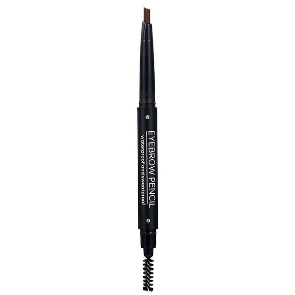 Eyebrow Pencil, Waterproof, Triangular Mechanical Pen, Brow Laninatation Kit, Draws Tiny Brow Hairs and Fills in Sparse Areas and Gaps, Dark Brown