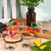 Insert Bug Viewer for Kids, 4PCS Magnifying Insect Box Bug Catcher Kit for Kids Bug Magnifier Container Critter Insect Bug Cage Bug Jar, Magnifier Backyard Explorer Insect Bug Viewer Collecting Kit