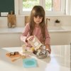 Janod - My Bakery - Pretend Play Kitchen and Doll’s Tea Set Toy - 19 Wooden and Felt Pieces Included - Water-Based Paints - 3 Years + J06618