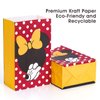 24 Pack Mickey Minnie Party Favor Bags Paper Goodie Bags - Treat Candy Bag for Kids' Minnie Mickey Theme Party, Boys Girls Mickey Birthday Party Supplies Gift Bags with Stickers for Party Decorations