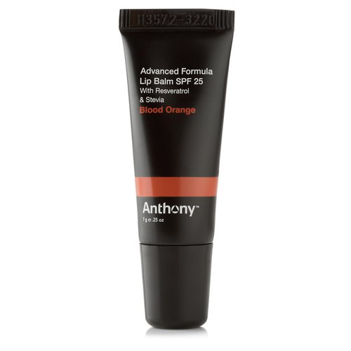 Anthony 25 SPF Lip Balm with Sunscreen for Lips – Contains Green Tea Extract, Shea Butter & Vitamin E – Moisturizing Repair Care Treatment for Chapped & Dry Lips – Blood Orange Flavor
