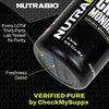 NutraBio Intra Blast BCAA EAA Electrolyte and Hydration Powder - Amino Acid Supplement, EAA/BCAA Powder - Non-GMO and Gluten Free - Strawberry Lemon Bomb - 30 Servings