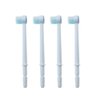 VWONST Replacement Dental Water Brush Heads Compatible with Waterpik Water Flossers Toothbrush and Oral Irrigators, 4-Pack