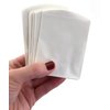 Mini White Paper Bags for Crafts DIY Party Favors 4" x 2.5" Small Size, 50ct
