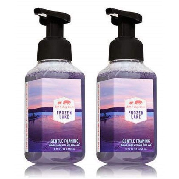 Bath and Body Works 2 Frozen Lake Gentle Foaming Hand Soap. 8 Oz