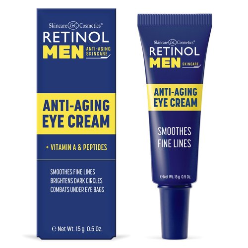 Retinol Men’s Eye Cream – The Original Retinol Eye Treatment For Men – Targets Under-Eye Area to ...