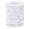 Elastic String, Selizo Stretchy Cord For Bracelets, Necklace, Beading and Sewing (1.2 MM, 109 Yards, White)