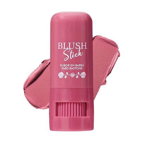 IONSGAKO Cream Blush Stick Multi-Use Makeup Blush Stick for Lip and Cheeks Tint Solid Moisturizer Waterproof Cream Blush Natural Face Blush Makeup for All Skin Tones-04 Rose Pink