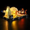 YEABRICKS LED Light for 75380 Star Wars Mos ESPA Podrace Diorama Building Blocks Model (Building Set NOT Included)