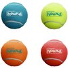 Outward Hound Squeaker Ballz Fetch Dog Toy, Small- 4 Pack