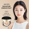 AGE20'S Signature Essence Pact SPF 50+ | Pack of 1 | 21N VANILLA | Cream Foundation, Dewy Finish, Natural Coverage | Korean Cushion Foundation