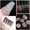 MIZHSE Glitter Gel Polish, Silver Sparkle Gel Nail Polish Diamond Disco Reflective Gel Glitter Nail Polish Soak Off UV Gel Nail Art Varnish Manicure Home DIY 10ml