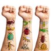 96 PCS Bug Temporary Tattoos Themed Summer Spring Birthday Party Decorations Favors Supplies Decor Lady Bugs Caterpillar Insect Tattoo Stickers for Kids Toddlers Cute Gifts School Prizes
