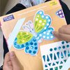 Imagimake Mirror Mosaic Butterfly & Peacock Kids Art Set | DIY Craft Kit | Foil Stickers for Kids | Birthday Gift for Girls and Boys Ages 3,4,5,6,7,8 | Mosaic Kit | 4 Year Old Girl