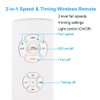 Universal Ceiling Fan Remote Control Kit, 3-in-1 Ceiling Fan Light Timing & Speed Remote, for Hunter/Harbor Breeze/Westinghouse/Honeywell/Other Ceiling Fan lamp