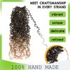 Silike 10packs Yanky Twist Crochet Braids Hair Extensions (T27, 10)