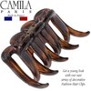 Camila Paris CP3515 French Small Hair Clips for Women Thick Hair for Long Curly Wavy Hair, Girls Hair Claw Clip, Durable Styling Big Claw Clip for Thick Hair, Strong Hold No Slip Grip, Made in France