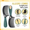 Allegro Combs Gripforte Wavy Wide Tooth Comb For Curly Hair For Curls Hair Combs For Women Men Afro Comb Detangler