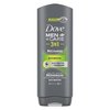 Dove Men+Care Post-Workout Body Wash For Men 3N1 Recharge With Menthol 18 oz