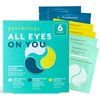 Patchology All Eyes On You Under Eye Mask - Retinol, Collagen & Green Tea Infused - Eye Gels for Dark Circles, Puffiness, & Wrinkles, Eye Patches for Night, Beauty Travel, Reduce Puffy Eyes (6 Pairs)
