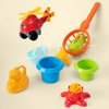 Ferry Boat Toys Set with Helicopter 2 Cars | Baby Bath Toys for Toddlers with Stacking Cups | Baby Water Toy with Bath Boats Train for Girls and Boys