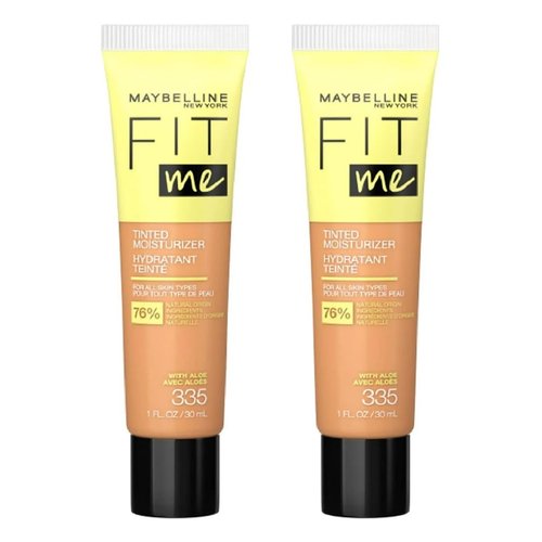 MAYBELLINE Pack of 2 New York Fit Me Tinted Moisturizer, 335