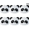 Panda Head Balloons - 23.4" Animal of Panda Foil Balloons for Jungle Farm Zoo Safari Theme Birthday Baby Shower Party Decoration