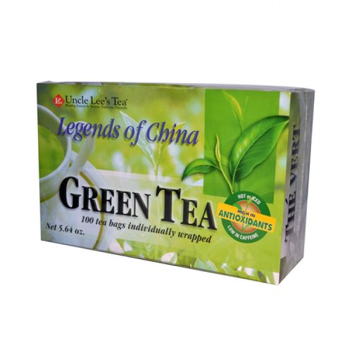 Uncle Lee&#39;s Tea Legends of China Green Tea, 100 Tea Bags (Pack of 3)