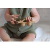 Adventure Awaits! Wooden Animal Rattle Toy Set for Toddlers & Preschoolers | Horse & Alligator Crocodile Wheeled Push and Pull Car 2 Pack
