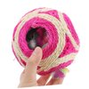 Kisangel Cat Toy Sisal Hole Interactive Grinding Toy for Cats and Kittens Chewing and Scratching for Indoor Play and Maintenance