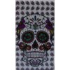 Eclipse CANDY SKULL Cigarette case. Holds 100s size. Holds 1 pack of Cigarettes. Flip to open.