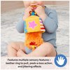Ms. Rachel Official Herbie Sensory Take-Along Toy, Baby Swing & Baby Stroller Teething Toys w/Rattle & Clip, Toddler Toys for Girls & Boys Ages 3 Months to 1+